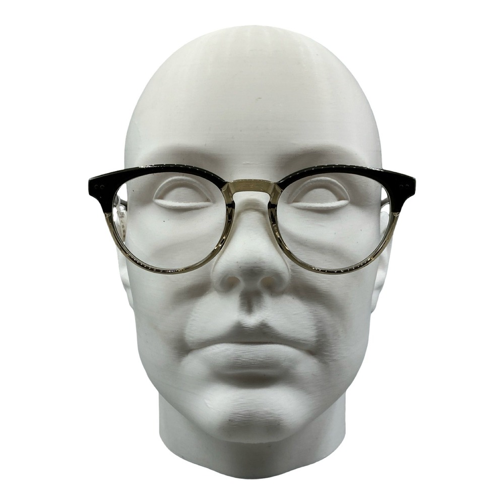 Runway Tween MV015 David Brown Crystal Round Eyeglasses Mens 49-20-145 NEW